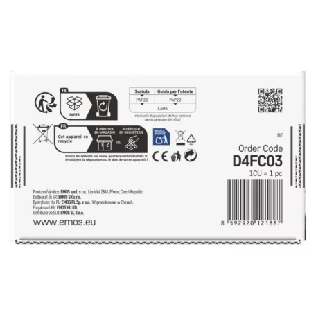 LED karácsonyi fényfüzér, 8,4 m, 3x AA, kültéri és beltéri, hideg fehér, időzítő