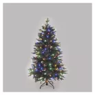 LED karácsonyi fényfüzér, cseresznye – golyók, 20 m, kültéri és beltéri, többszínű, progr.