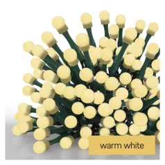   LED karácsonyi fényfüzér, cseresznye–golyók,20 m,kültéri és beltéri,meleg fehér,progr,időz