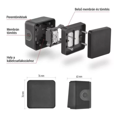 EMOS Cyklone fali kapcsoló C.1,6 IP55