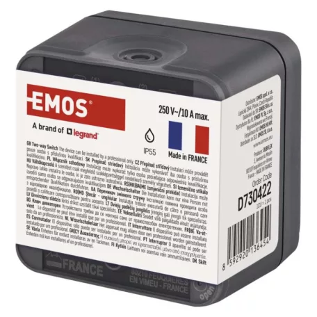 EMOS Cyklone fali kapcsoló C.1,6 IP55