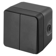 EMOS Cyklone dupla váltókapcsoló, IP55