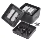 EMOS Cyklone dupla váltókapcsoló, IP55