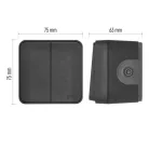 EMOS Cyklone dupla váltókapcsoló, IP55