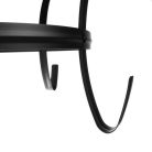 Kerti grill fedővel - 56 cm - fekete