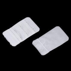   Melltartó hosszabbító, kétsoros - poliészter -  5 x 3,2 cm