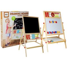 Fa rajztábla, mágnestábla - óra, számok