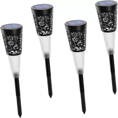   LED szolár lámpa - 5 LED - leszúrható - 600  - 4 db / csomag