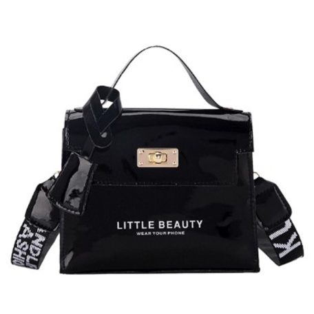 Táska - fekete - 17 x 13 x 6 cm