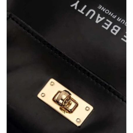 Táska - fekete - 17 x 13 x 6 cm