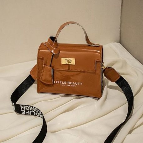 Táska - barna - 17 x 13 x 6 cm