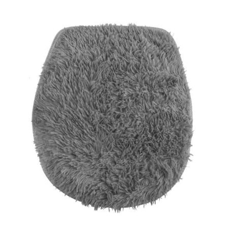 Fürdőszoba szőnyeg szett - 3 részes - szürke