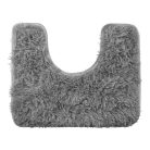 Fürdőszoba szőnyeg szett - 3 részes - szürke