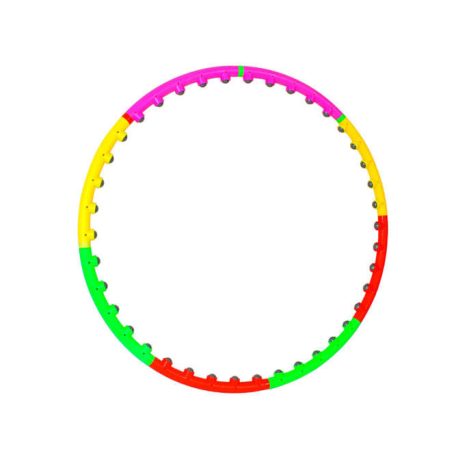Masszírozó hulahopp karika - 90 cm