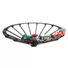 Karácsonyfa kisvasút - zenél, világít - elemes