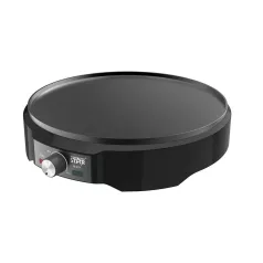 WinningStar - Elektromos palacsintasütő - 1200W - fekete