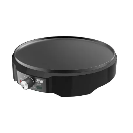 WinningStar - Elektromos palacsintasütő - 1200W - fekete