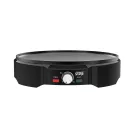 WinningStar - Elektromos palacsintasütő - 1200W - fekete