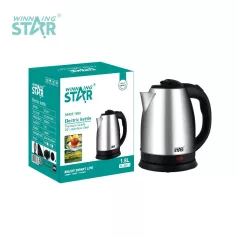   WinningStar - Rozsdamentes elektromos vízforraló - 1500 W - 1.8 L