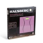 Üveg fürdőszoba mérleg - rózsaszín