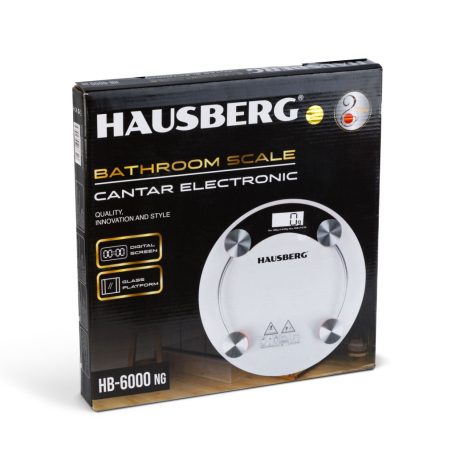 Üveg fürdőszoba mérleg