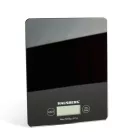 Üveg konyhamérleg - fekete