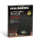 Üveg konyhamérleg - fekete