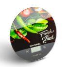 Üveg konyhamérleg - mintás