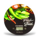 Üveg konyhamérleg - mintás