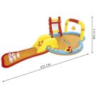 Felfújható vizi játszótér medence - bowling - 435 x 213 x 117 cm