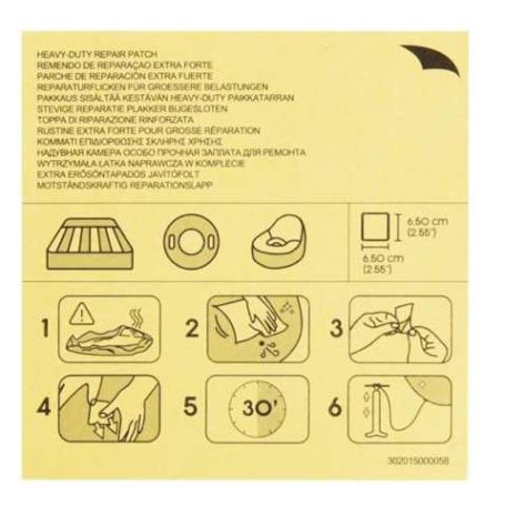 Javítókészlet medence és matracok javításához - 10 db / csomag