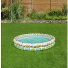 3 az 1-ben felfújható medence szett - medence, úszógumi, labda