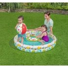 3 az 1-ben felfújható medence szett - medence, úszógumi, labda