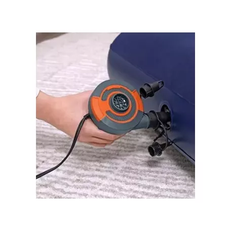 Felfújható matrac - egyszemélyes, velúr - 188 x 99 x 22 cm