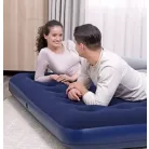 Felfújható matrac - kétszemélyes, velúr - 203 x 183 x 22 cm