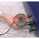 Felfújható matrac - kétszemélyes, velúr - 203 x 183 x 22 cm