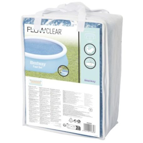 Szolár medencetakaró ponyva - 244 cm