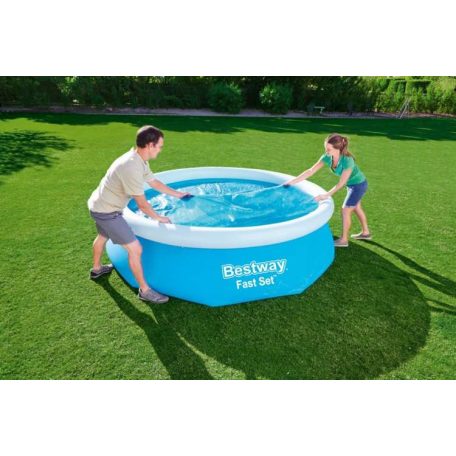 Szolár medencetakaró ponyva - 244 cm