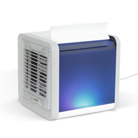 Mini léghűtő ventilátor - 5V USB - LED hangulatvilágítással