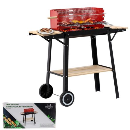 Grillsütő kerekekkel - 93 x 42 x 84 cm