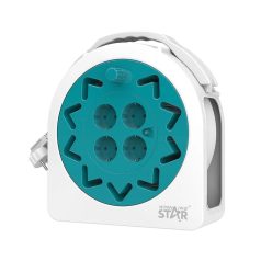 WinningStar - Kábeldob 20 m kábellel - 4 x 230 V aljzat