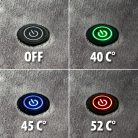 Fűthető USB -s takaró -  150 x 80 cm - 40 - 52°C - szürke