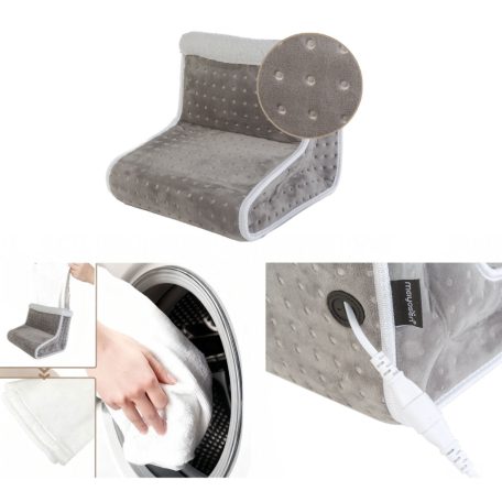 Elektromos lábmelegítő - 20 - 40 W - szürke - 40 - 65 °C