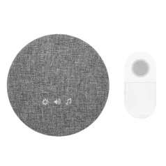   Home DB1401DC vezeték nélküli csengő, 150m hatótáv, IP44 védett nyomógomb, 38 dallam