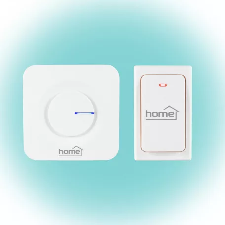 Vezeték és elem nélküli csengő szett