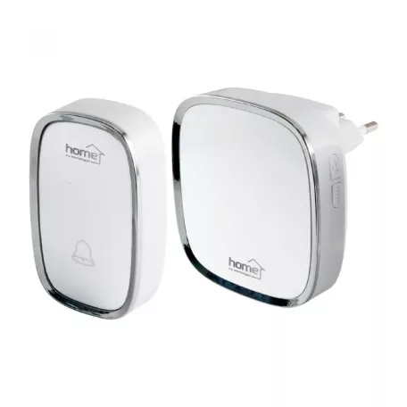 Home DB 2100AC Vezeték nélküli csengő, hatótáv 200m, 230v Hálózati, kivitel Vez.n. csengő, 230 V~, 200m db 2090ac