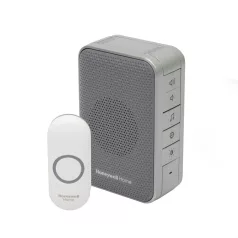   Honeywell Home DC313NG vezeték nélküli csengő, max. 150 m hatótáv, 6 dallam, LED jelzőfény, elemes tápellátás