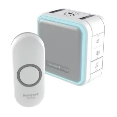   Honeywell Home DC515N vezeték nélküli csengő, 150m hatótáv, 9 dallam, időzíthető némítás, LED fényjelzés, többcsatornás, 230V-os tápellátás