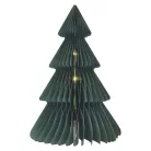 Karácsonyi papírfa állvánnyal, 30 cm, belső
