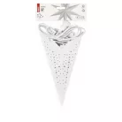 LED papír csillag, függeszthető, 60 cm, beltérre